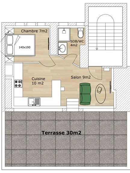 Plan complet du Studio en PDF