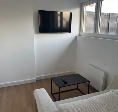 Photo Salon du Studio page accueil CHAMBRES DUNKERQUE